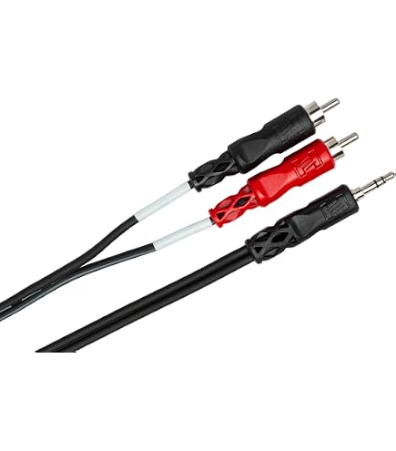 Amazon.com: Hosa CMM-110 Stereo Interconnect, 3.5 mm TRS to Same
